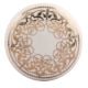 Golden Rangoli Pattern Flat Ceramic Wine Stopper